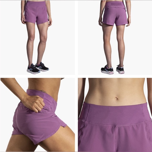 Brooks Pants - NWT Women’s Brooks Chaser 5” “Not Too Short” Running Shorts ~ Size XL